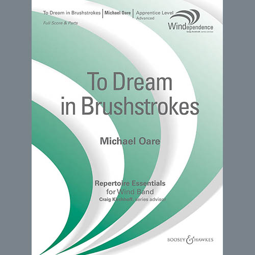 To Dream In Brushstrokes Bb Clarinet Sheet Music Michael Oare