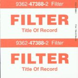 Cancer (Filter) Sheet Music