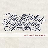 Cover Art for "Settle Me Down" by Zac Brown Band