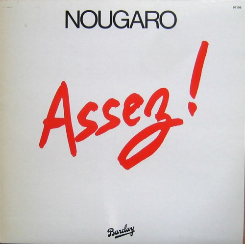 Cover Art for "Assez" by Claude Nougaro