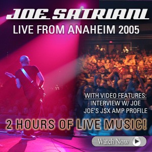 Couverture pour "Sleepwalk" par Joe Satriani