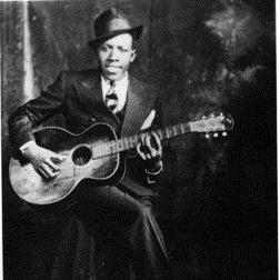 Carátula para "Hellhound On My Trail" por Robert Johnson