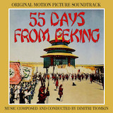 Cover Art for "55 Days At Peking" by Dimitri Tiomkin