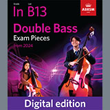 Carátula para "All Night, All Day (Grade Initial, B13, from the ABRSM Double Bass Syllabus from 2024)" por Trad. Spiritual