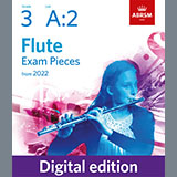 Abdeckung für "Study in F (Grade 3 List A2 from the ABRSM Flute syllabus from 2022)" von Giuseppe Gariboldi
