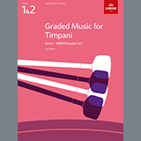 Cover Art for "Study No.1 from Graded Music for Timpani, Book I" by Ian Wright and Chris Batchelor