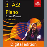 Cover Art for "Vivace (Grade 3, list A2, from the ABRSM Piano Syllabus 2023 & 2024)" by Muzio Clementi
