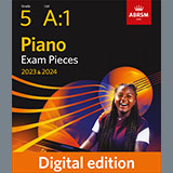 Abdeckung für "Allegro (Grade 5, list A1, from the ABRSM Piano Syllabus 2023 & 2024)" von Domenico Cimarosa