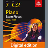 Prelude: Twilight (Grade 7, list C2, from the ABRSM Piano Syllabus 2023 & 2024) Partitions