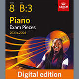 Juin: Barcarolle (Grade 8, list B3, from the ABRSM Piano Syllabus 2023 & 2024) Noten