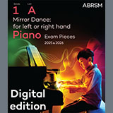 Mirror Dance: for left or right hand (Grade 1, list A, from the ABRSM Piano Syllabus 2025 & 2026) Noten