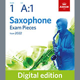 Study in C (Grade 1 List A1 from the ABRSM Saxophone syllabus from 2022) Bladmuziek