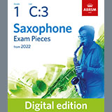 Léléphant (from Le carnaval des animaux) (Grade 1 C3 from the ABRSM Saxophone syllabus from 2022) Partituras Digitais