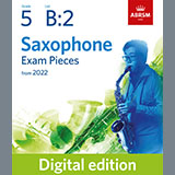 Andante (from Sonata for the Harp) (Grade 5 List B2 from the ABRSM Saxophone syllabus from 2022) Partituras
