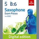 Abdeckung für "Après un rêve (from Trois mélodies, Op. 7) (Grade 5 B6, the ABRSM Saxophone syllabus from 2022)" von Faure