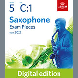 The Ragtime Dance (A Stop-Time Two Step)  (Grade 5 C1 from the ABRSM Saxophone syllabus from 2022)