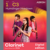 Abdeckung für "Humdinger Hoedown (Grade 1, list C3, from the ABRSM Clarinet Syllabus from 2026)" von Sarah Watts