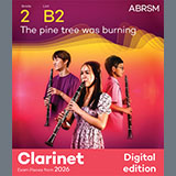 Cover Art for "The pine tree was burning (Grade 2, list B2, from the ABRSM Clarinet Syllabus from 2026)" by Trad. Ukrainian