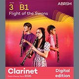 Cover Art for "Flight of the Swans (Grade 3, list B1, from the ABRSM Clarinet Syllabus from 2026)" by Pyotr Il'yich Tchaikovsky