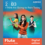 Cover Art for "I Think It's Going to Rain Today (Grade 2, list B3, from the ABRSM Flute Syllabus from 2026)" by Randy Newman