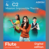 Cover Art for "Mission: Impossible Theme (Grade 4, list C2, from the ABRSM Flute Syllabus from 2026)" by Lalo Schifrin