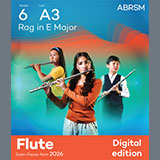 Carátula para "Rag in E Major (Grade 6, list A3, from the ABRSM Flute Syllabus from 2026)" por Earl Louis Stewart