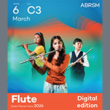 Cover Art for "March (Grade 6, list C3, from the ABRSM Flute Syllabus from 2026)" by Agata Gojkošek
