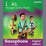 Couverture pour "Straight to the Point (Grade 1, list A1, from the ABRSM Saxophone Syllabus from 2026)" par Mike Mower