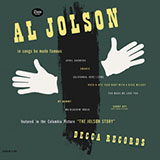 Cover Art for "California, Here I Come" by Al Jolson