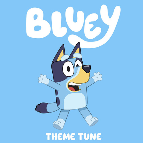 Bluey Theme Song Sheet Music Jonathan Bush Easy Piano