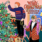 Ed Sheeran & Elton John Merry Christmas arte de la cubierta