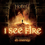 Ed Sheeran I See Fire (from The Hobbit) arte de la cubierta
