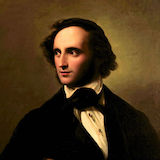 Felix Mendelssohn Bartholdy Presto l'art de couverture