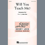 Will You Teach Me? Sheet Music