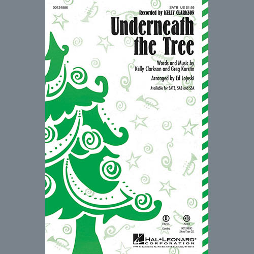 Underneath The Tree Sheet Music Ed Lojeski Satb Choir - underneath the tree roblox sheet music