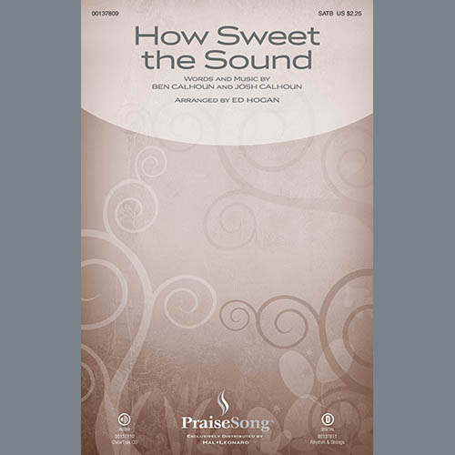 How Sweet the Sound - Capo Guitar Sheet Music, Ed Hogan