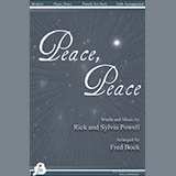 Couverture pour "Peace, Peace (arr. Fred Bock)" par Rick and Sylvia Powell