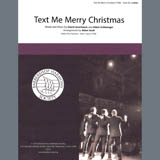 Straight No Chaser feat. Kristen Bell Text Me Merry Christmas (arr. Adam Scott) cover kunst