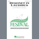 Cover Art for "Resonet In Laudibus" by Victor C. Johnson