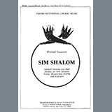 Cover Art for "Sim Shalom (Grant Us Peace)" by Michael Isaacson