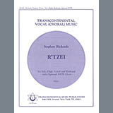 Cover Art for "R'Tzei (for Solo High Voice with optional SATB Choir)" by Stephen Richards