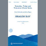 Cover Art for "Shalom Rav (arr. Stephen Richards and William Dreskin)" by Jeffrey Klepper and Daniel Freelander