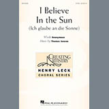 Carátula para "I Believe in the Sun (Ich glaube an die Sonne)" por Thomas Juneau