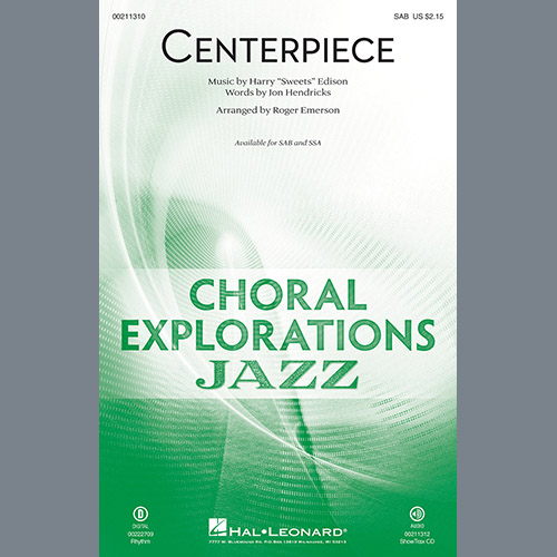 Centerpiece Sheet Music Roger Emerson Sab Choir