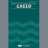 Greed (Bernice Johnson Reagon) Partiture