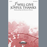 Cover Art for "I Will Give Joyful Thanks" by Douglas Nolan