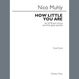 Cover Art for "How Little You Are (Vocal Score)" by Nico Muhly