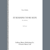 Couverture pour "It Remains to Be Seen" par Nico Muhly
