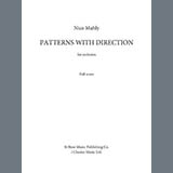 Carátula para "Patterns with Direction - Full Score" por Nico Muhly