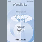 Cover Art for "Meditation (Meditacao) (arr. Mark Hayes)" by Antonio Carlos Jobim